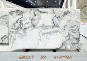 white picasso Marble slabs