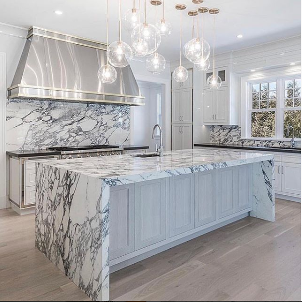 Elegant Arabescato Marble