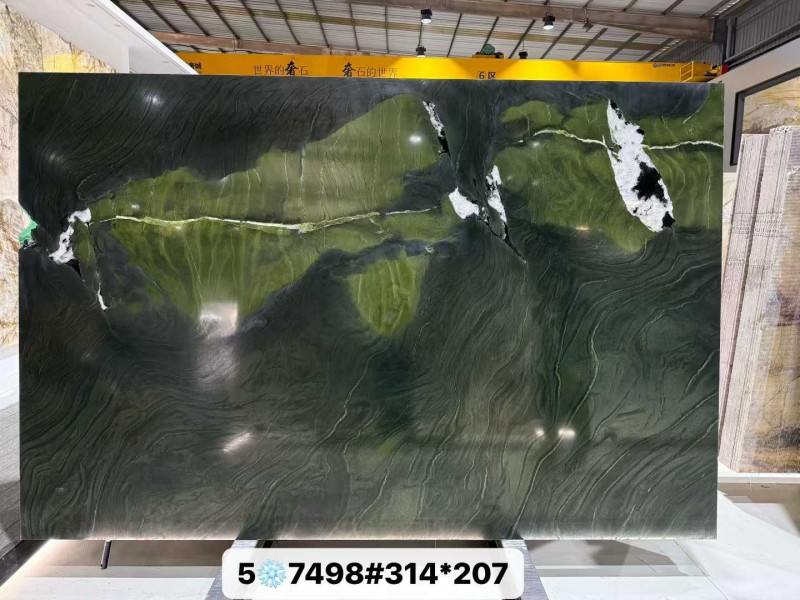 Avocado Green Quartzite Slabs 20mm