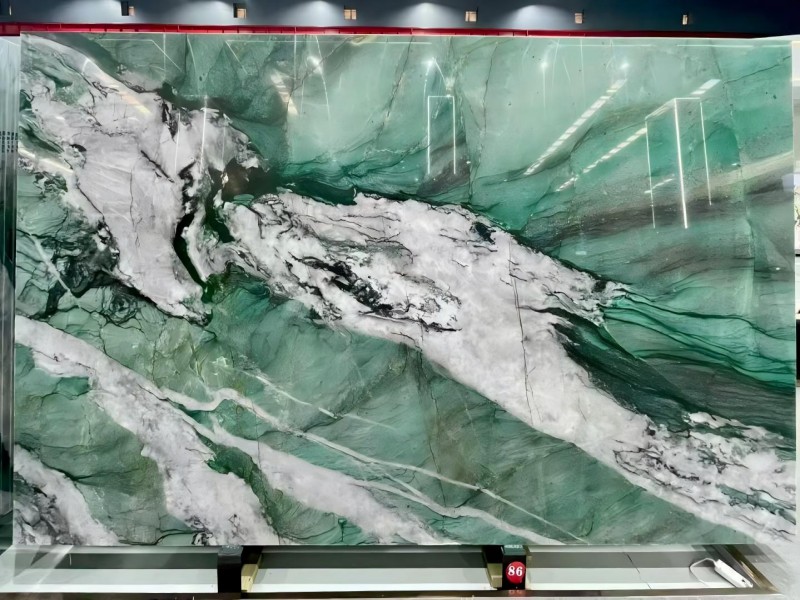 Green exotic quartzite Cristallo Fuchsite Quartzite