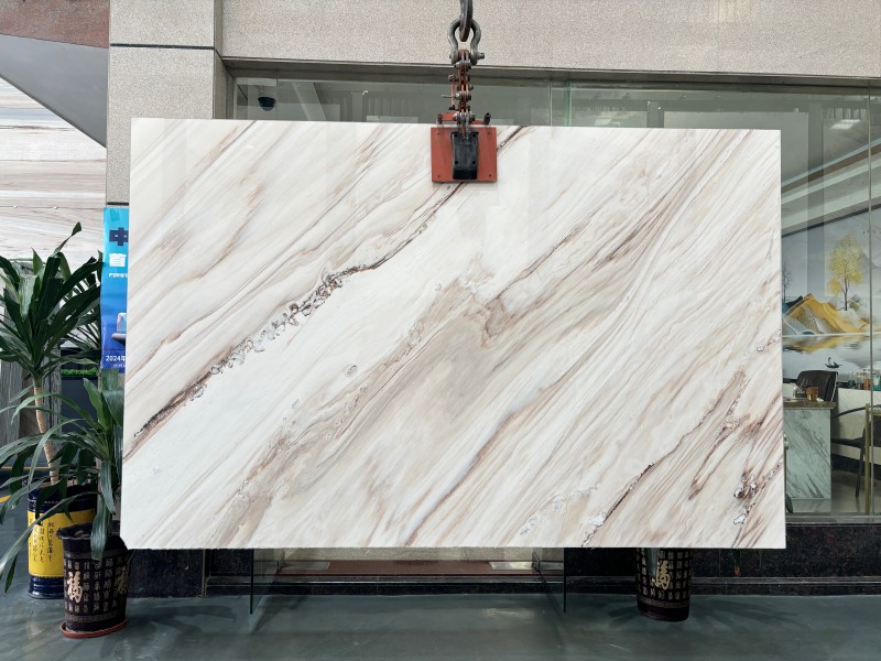 Italy Palissandro White Marble slabs
