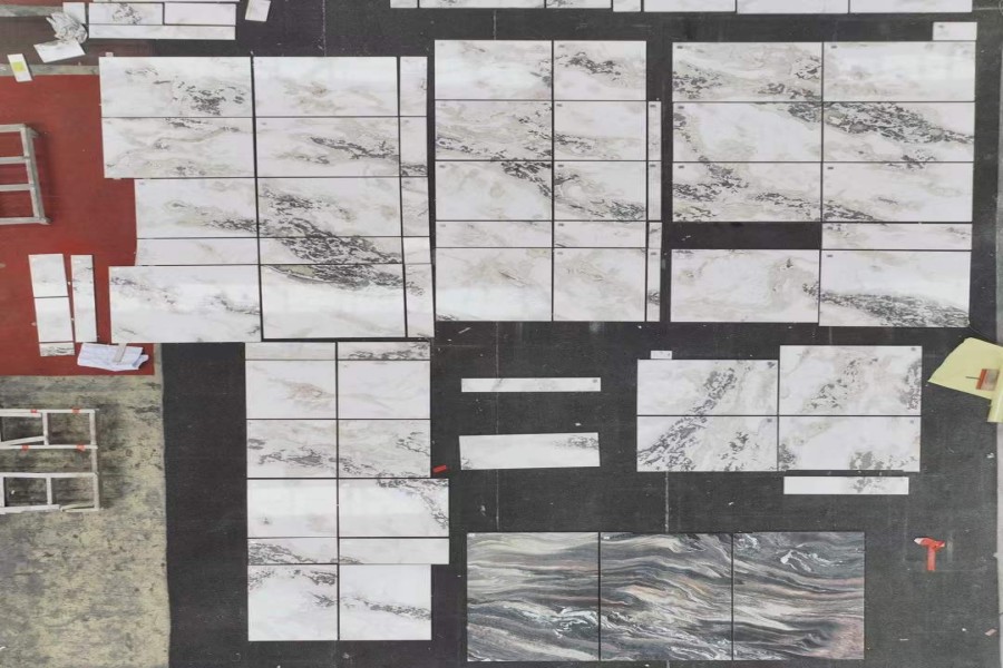 Dover White Marble Flooring