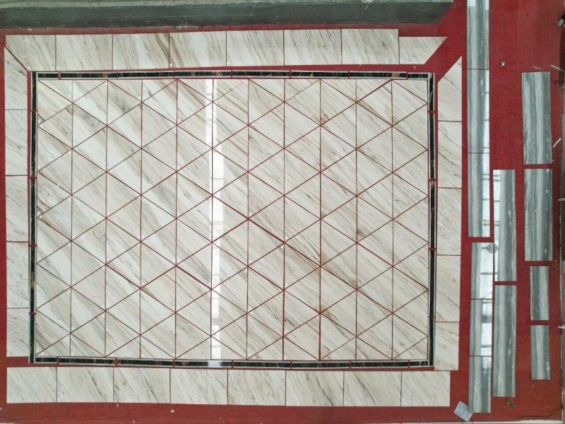 Palissandro Light Marble bathroom tiles