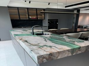 Patagonia Green Quartzite Kitchen Countertop