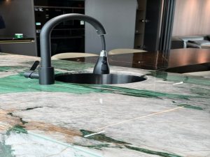 Patagonia Verde Quartzite countertop