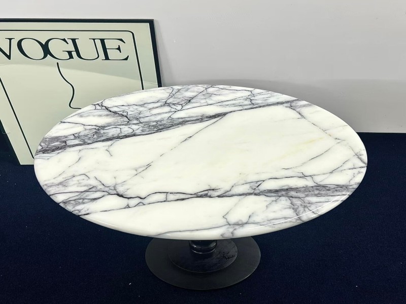 lilac marble coffee table