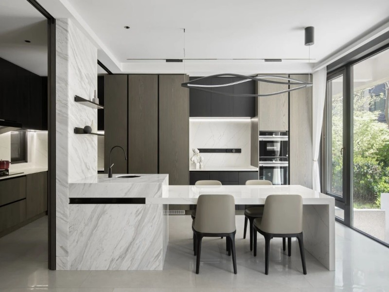 volakas marble countertop white marble island