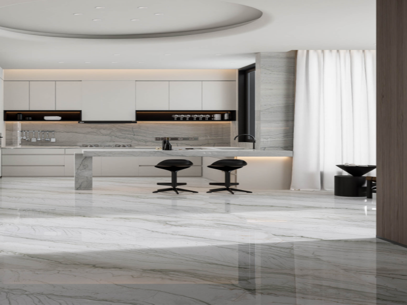 white macaubas quartzite skabs for kitchen countertops