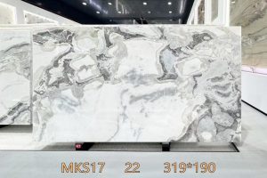 white picasso Marble slabs